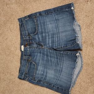 J. Crew stretch denim shorts, size 26
